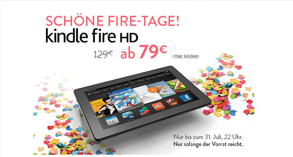 Amazon Kindle Fire HD Angebot